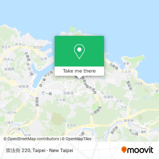 崇法街 220地圖