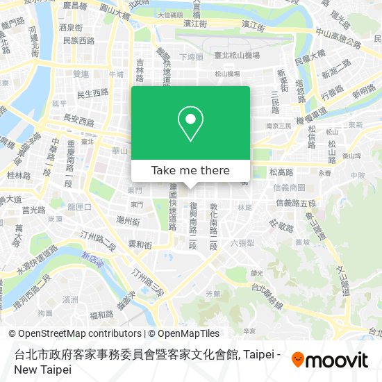 台北市政府客家事務委員會暨客家文化會館 map