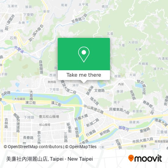 美廉社內湖麗山店 map