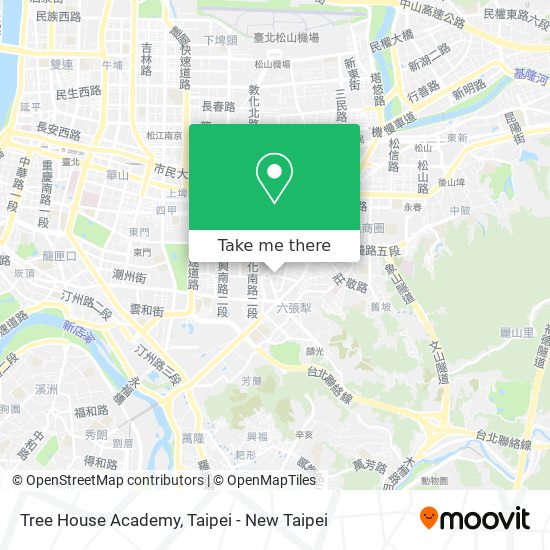 Tree House Academy map