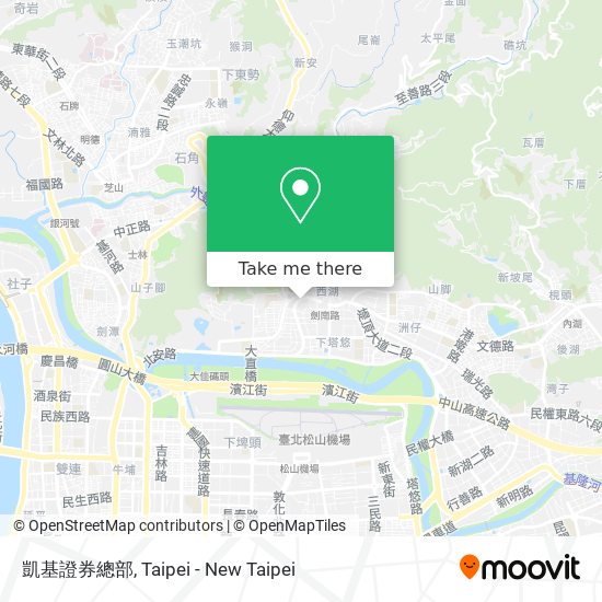 凱基證券總部 map