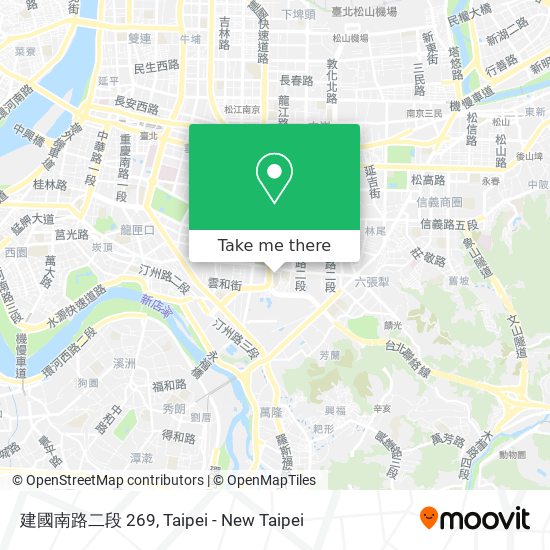 建國南路二段 269 map
