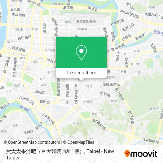 費太太果汁吧（台大醫院西址1樓）地圖