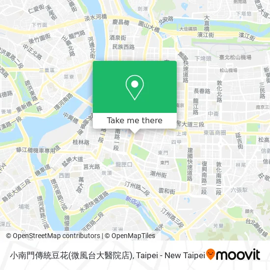 小南門傳統豆花(微風台大醫院店) map