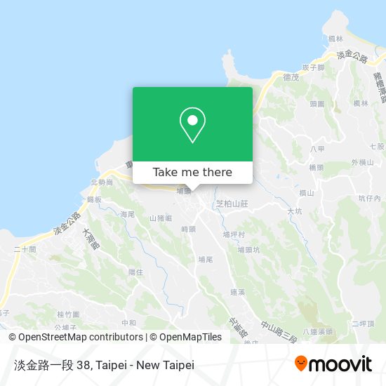 淡金路一段 38 map
