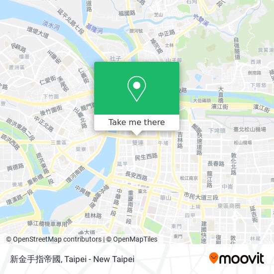 新金手指帝國 map