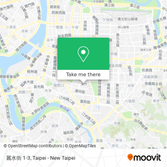 麗水街 1-3地圖