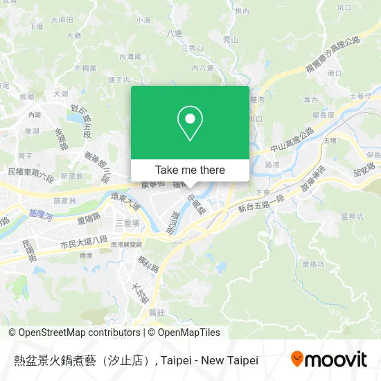 熱盆景火鍋煮藝（汐止店）地圖