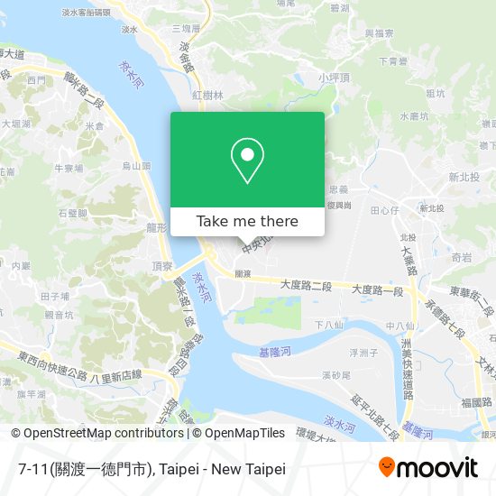 7-11(關渡一德門市)地圖