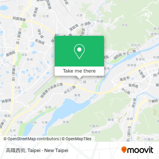 高職西街 map