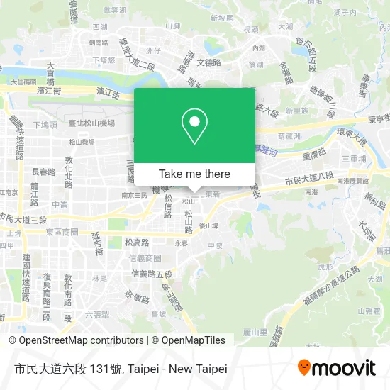 市民大道六段 131號地圖