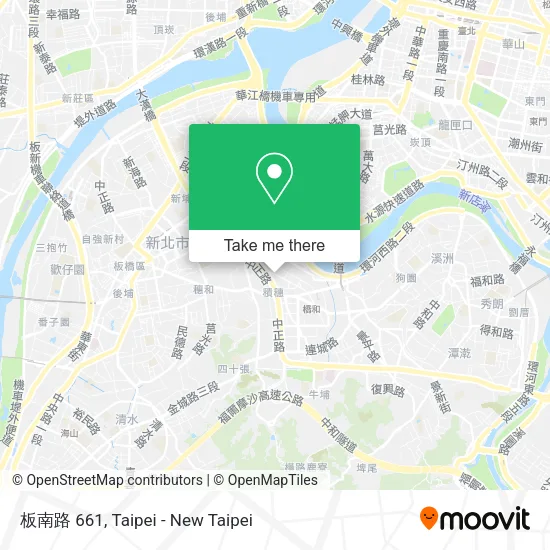板南路 661地圖