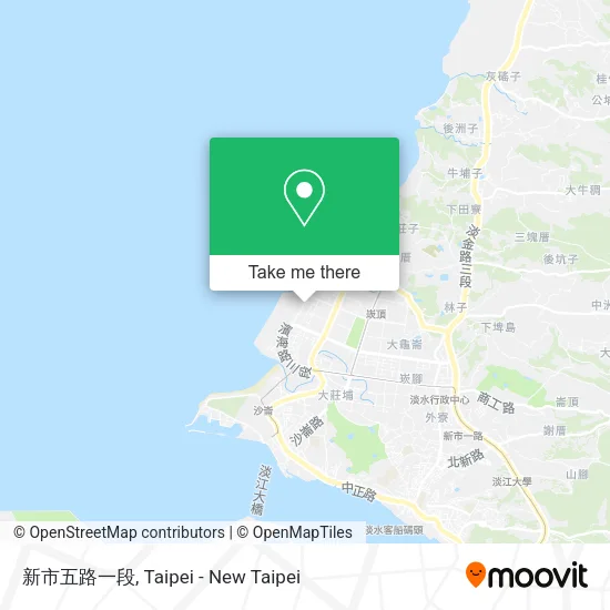 新市五路一段地圖