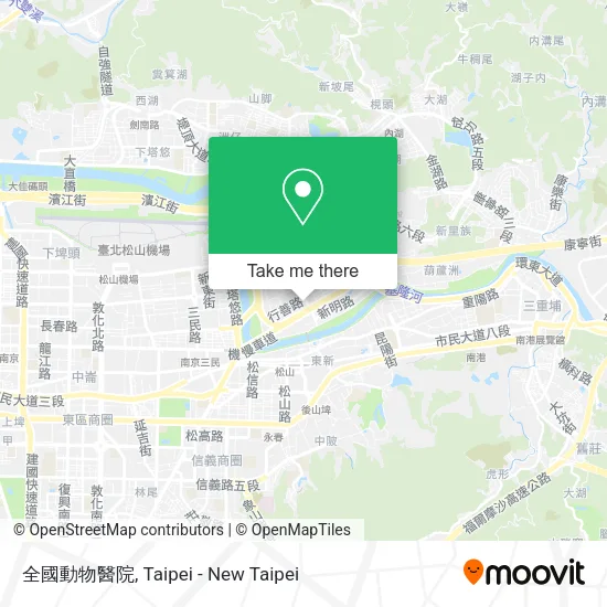 全國動物醫院地圖