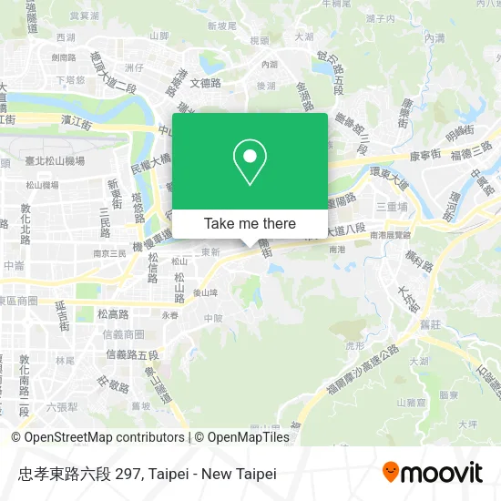 忠孝東路六段 297地圖