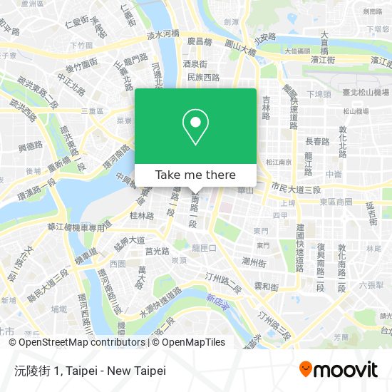 沅陵街 1 map
