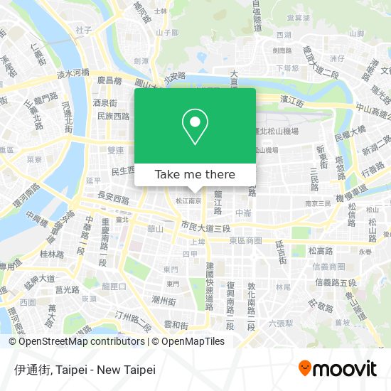 伊通街 map