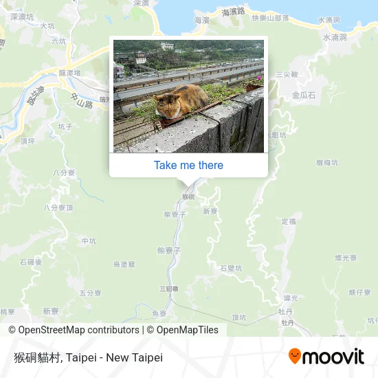 猴硐貓村地圖