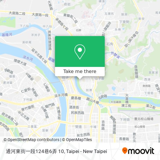 通河東街一段124巷6弄 10地圖