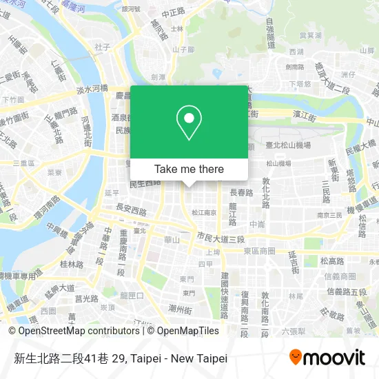 新生北路二段41巷 29地圖