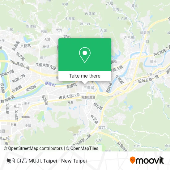 無印良品 MUJI map