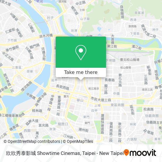 欣欣秀泰影城 Showtime Cinemas map