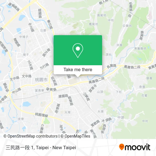三民路一段 1 map