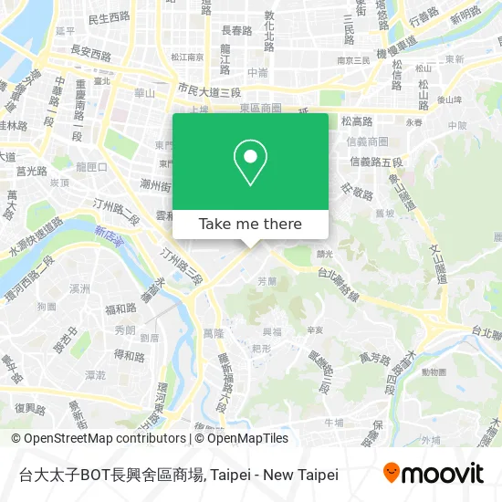 台大太子BOT長興舍區商場 map