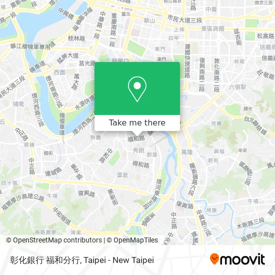 彰化銀行 福和分行 map