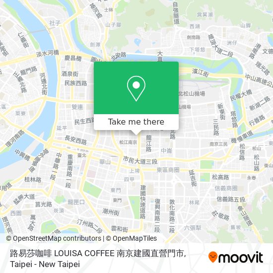 路易莎咖啡 LOUISA COFFEE 南京建國直營門市 map