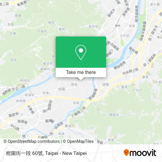 柑園街一段 60號地圖