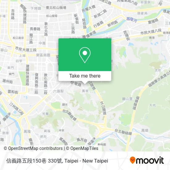 信義路五段150巷 330號地圖