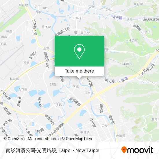 南崁河濱公園-光明路段地圖