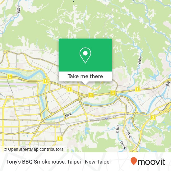 Tony's BBQ Smokehouse map