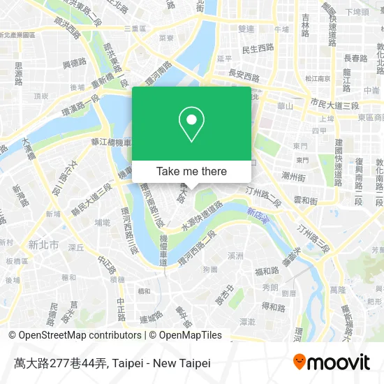萬大路277巷44弄地圖