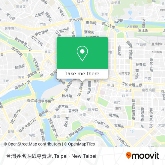 台灣姓名貼紙專賣店 map