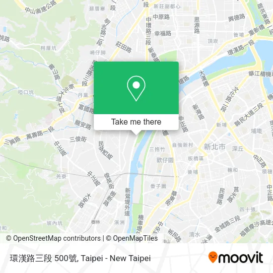 環漢路三段 500號地圖