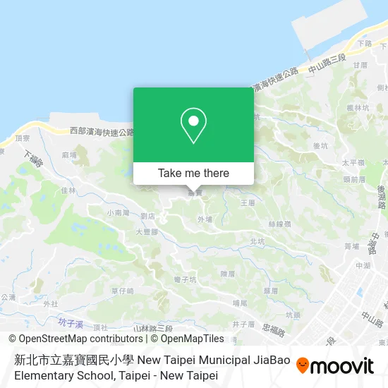 新北市立嘉寶國民小學 New Taipei Municipal JiaBao Elementary School map