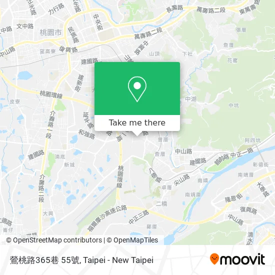 鶯桃路365巷 55號地圖