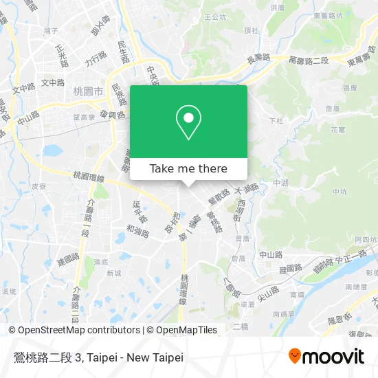 鶯桃路二段 3 map
