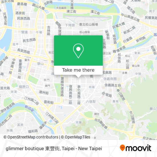 glimmer boutique 東豐街地圖
