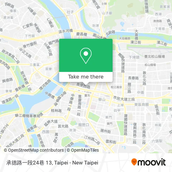 承德路一段24巷 13 map