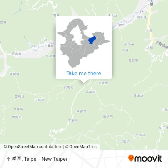 平溪區 map