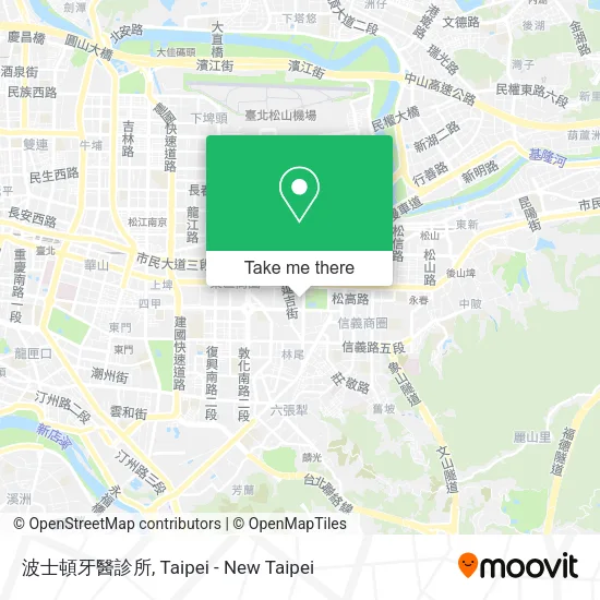 波士頓牙醫診所地圖