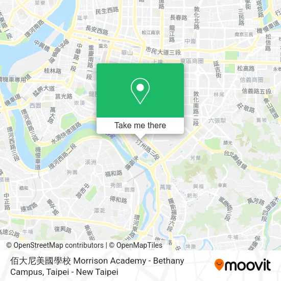 佰大尼美國學校 Morrison Academy - Bethany Campus地圖