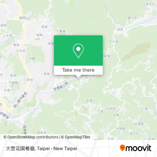 大豐花園餐廳地圖