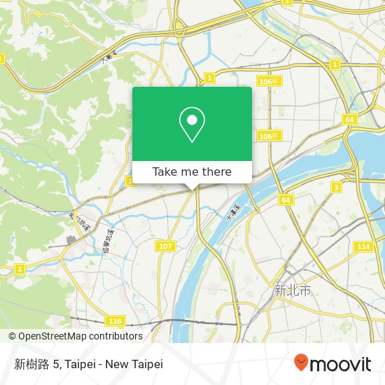 新樹路 5地圖