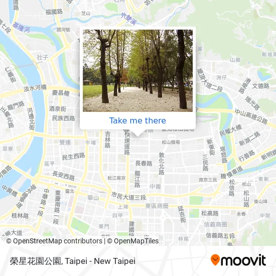 榮星花園公園地圖