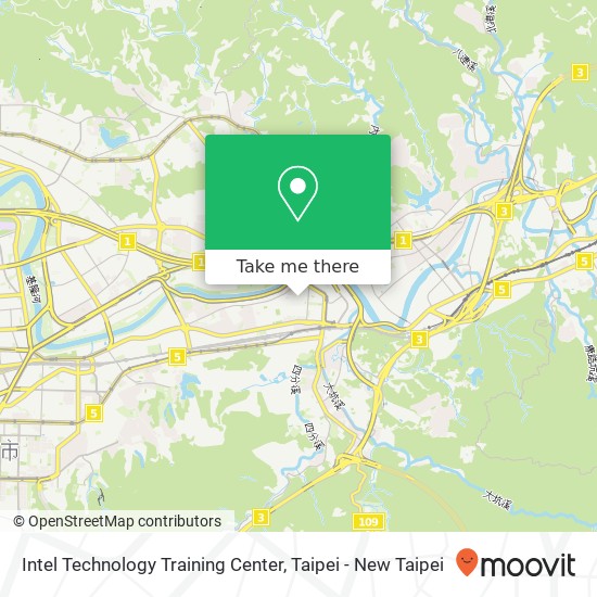 Intel Technology Training Center map