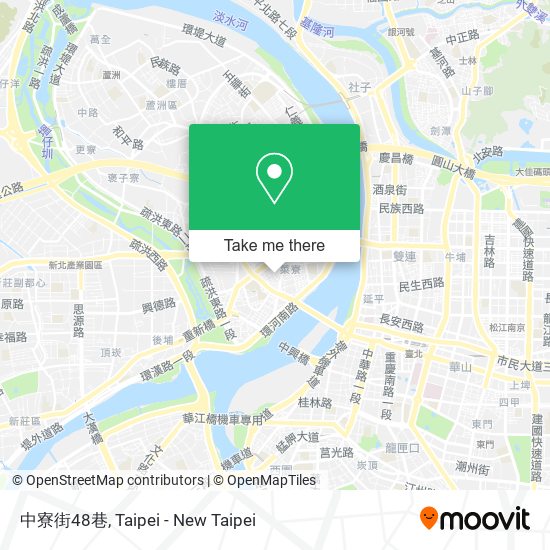 中寮街48巷地圖